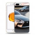 Дизайнерский пластиковый чехол для Iphone 7 Plus / 8 Plus Lexus