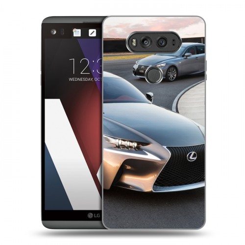 Дизайнерский пластиковый чехол для LG V20 Lexus