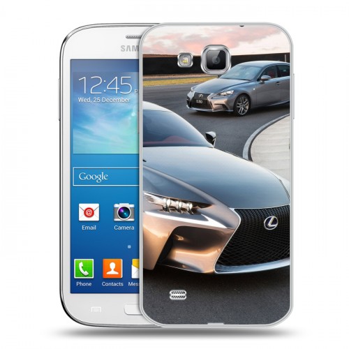 Дизайнерский пластиковый чехол для Samsung Galaxy Premier Lexus