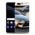 Дизайнерский пластиковый чехол для Huawei P10 Lexus