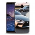 Дизайнерский пластиковый чехол для Nokia 7 Plus Lexus