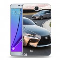 Дизайнерский пластиковый чехол для Samsung Galaxy Note 2 Lexus