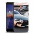 Дизайнерский силиконовый чехол для Nokia 2.1 Lexus