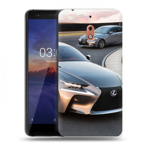 Дизайнерский силиконовый чехол для Nokia 2.1 Lexus