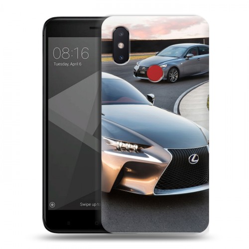 Дизайнерский пластиковый чехол для Xiaomi Mi8 SE Lexus