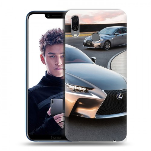 Дизайнерский пластиковый чехол для Huawei Honor Play Lexus