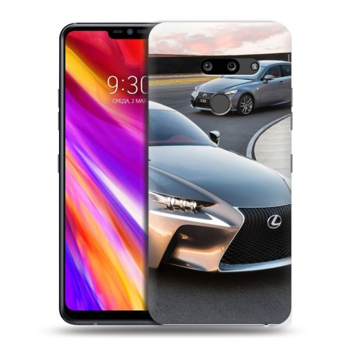 Дизайнерский пластиковый чехол для LG G8 ThinQ Lexus