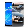 Дизайнерский пластиковый чехол для Huawei Y6 (2019) Lexus