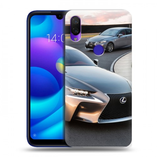 Дизайнерский пластиковый чехол для Xiaomi Mi Play Lexus