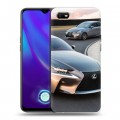 Дизайнерский силиконовый с усиленными углами чехол для OPPO A1k Lexus