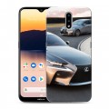 Дизайнерский пластиковый чехол для Nokia 2.3 Lexus