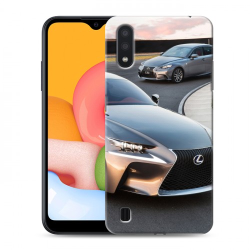 Дизайнерский силиконовый чехол для Samsung Galaxy M01 Lexus