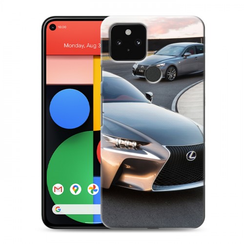 Дизайнерский пластиковый чехол для Google Pixel 5 Lexus