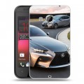 Дизайнерский пластиковый чехол для HTC Desire 200 Lexus