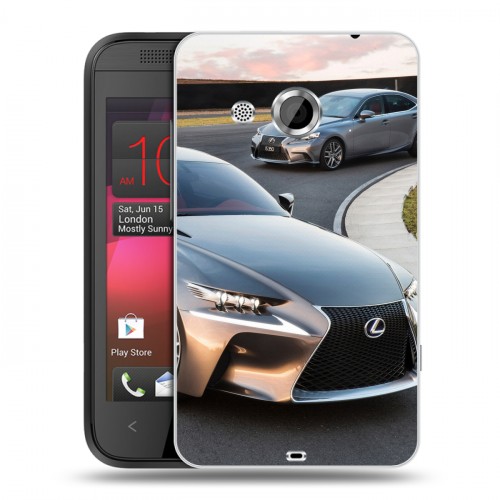 Дизайнерский пластиковый чехол для HTC Desire 200 Lexus