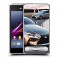 Дизайнерский силиконовый чехол для Sony Xperia E1 Lexus