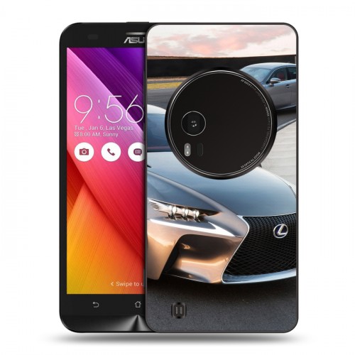 Дизайнерский силиконовый чехол для Asus Zenfone Zoom Lexus