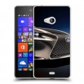 Дизайнерский пластиковый чехол для Microsoft Lumia 540 Lexus