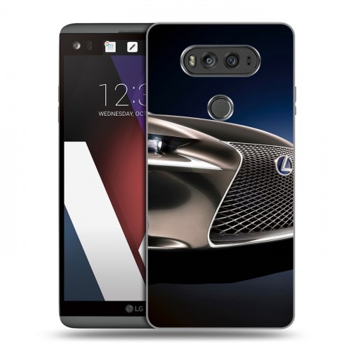 Дизайнерский пластиковый чехол для LG V20 Lexus