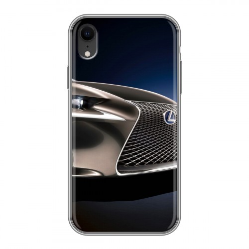 Дизайнерский силиконовый чехол для Iphone Xr Lexus