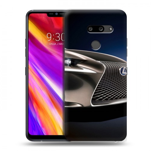 Дизайнерский пластиковый чехол для LG G8 ThinQ Lexus