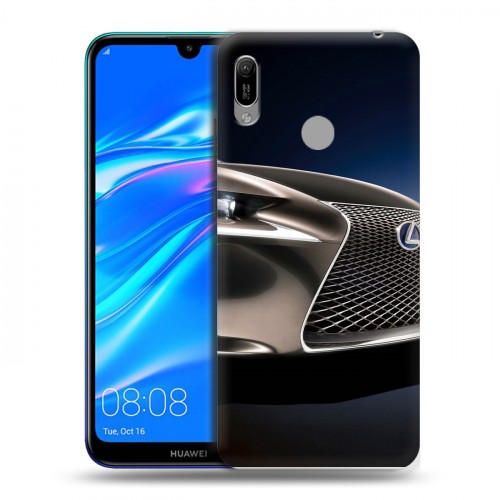 Дизайнерский пластиковый чехол для Huawei Y6 (2019) Lexus