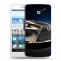 Дизайнерский пластиковый чехол для Huawei Ascend D2 Lexus