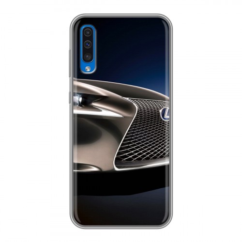 Дизайнерский силиконовый чехол для Samsung Galaxy A50 Lexus