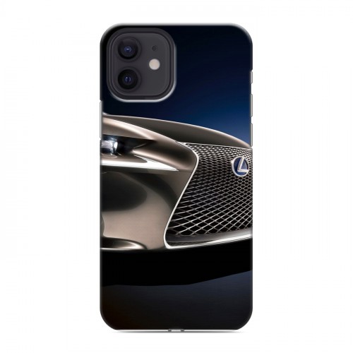 Дизайнерский силиконовый чехол для Iphone 12 Lexus