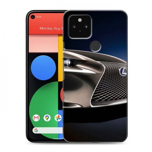 Дизайнерский пластиковый чехол для Google Pixel 5 Lexus