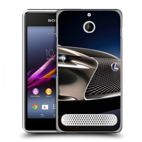 Дизайнерский силиконовый чехол для Sony Xperia E1 Lexus