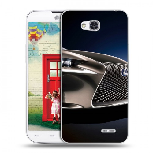 Дизайнерский пластиковый чехол для LG L80 Lexus