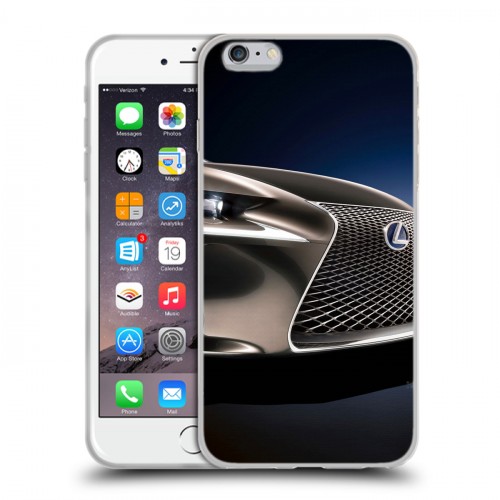 Дизайнерский силиконовый чехол для Iphone 6 Plus/6s Plus Lexus