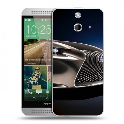 Дизайнерский пластиковый чехол для HTC One E8 Lexus