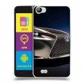 Дизайнерский пластиковый чехол для Explay Rio Lexus