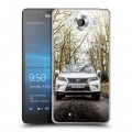 Дизайнерский пластиковый чехол для Microsoft Lumia 950 Lexus