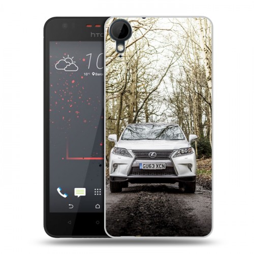 Дизайнерский пластиковый чехол для HTC Desire 825 Lexus