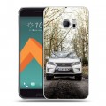 Дизайнерский пластиковый чехол для HTC 10 Lexus