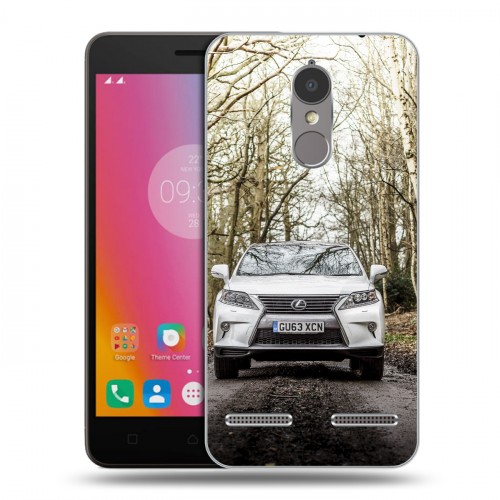 Дизайнерский пластиковый чехол для Lenovo K6 Lexus