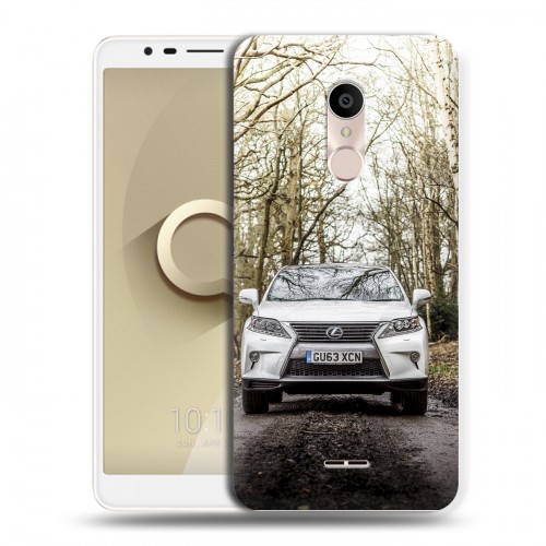 Дизайнерский силиконовый чехол для Alcatel 3C Lexus