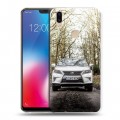 Дизайнерский пластиковый чехол для Vivo V9 Lexus