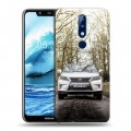 Дизайнерский пластиковый чехол для Nokia 5.1 Plus Lexus