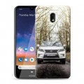 Дизайнерский пластиковый чехол для Nokia 2.2 Lexus