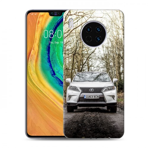 Дизайнерский пластиковый чехол для Huawei Mate 30 Lexus