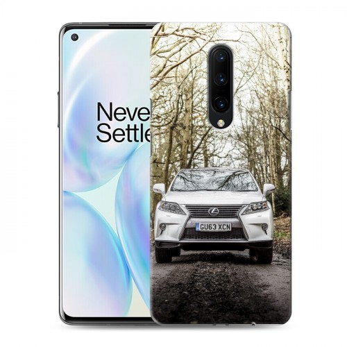 Дизайнерский пластиковый чехол для OnePlus 8 Lexus