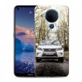 Дизайнерский силиконовый чехол для Nokia 5.4 Lexus