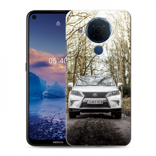 Дизайнерский силиконовый чехол для Nokia 5.4 Lexus