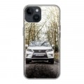 Дизайнерский пластиковый чехол для Iphone 14 Lexus