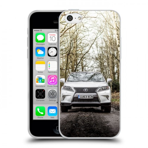 Дизайнерский пластиковый чехол для Iphone 5c Lexus