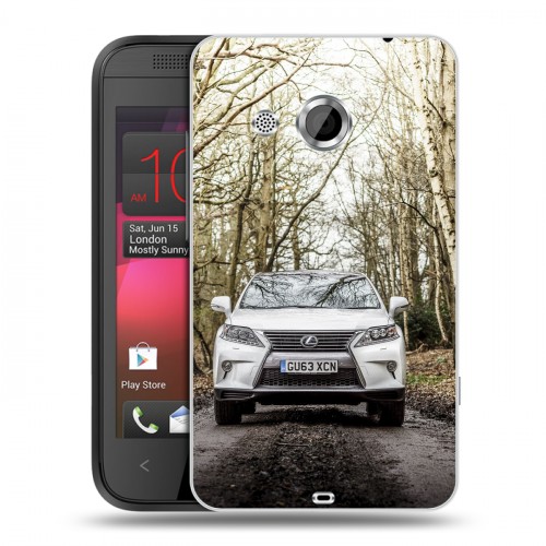 Дизайнерский пластиковый чехол для HTC Desire 200 Lexus